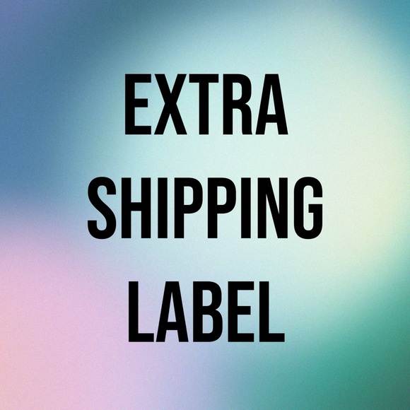 Extra Shipping Label - Picture 1 of 1